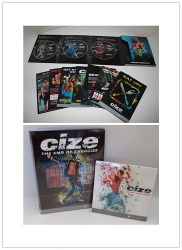 Cize dance workout + weight loss+ hold your own(6 dvds) +guides