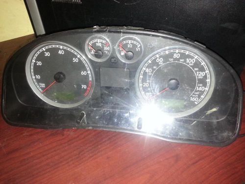 Volkswagen passat speedometer (cluster), 160 mph 03