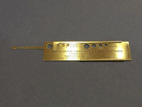 Aircraft/ aviation tools cherrymax rivet grip gauge (new)
