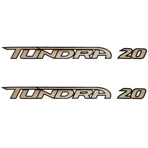 Tracker 78663 tundra 20 boat decals (pair)