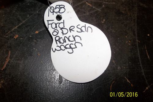 1958 ford ranch wagon tail gate handle