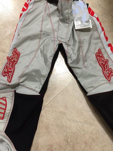New- fox girls/womens 180 racing pants size 5/6