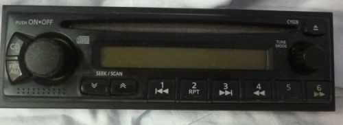 00 01 Nissan Altima Frontier Radio Cd Faceplate Replacement CY028, image 1