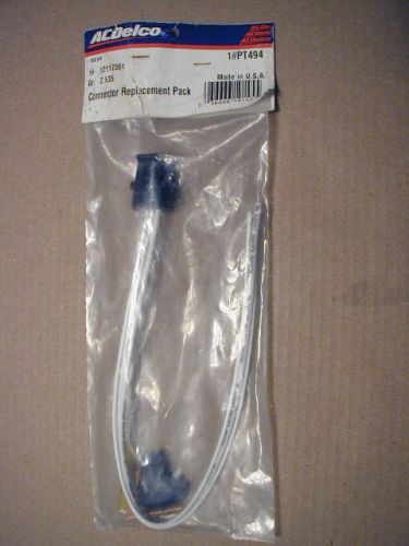 Ac delco alternator connector 4-way pt494 12117361 camaro corvette z28 ss