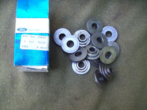 Nos ford valve spring retainers c7az-6514-a set of 15