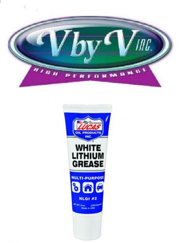 Lucas oil products 10533 white lithium grease lube (8 oz.) each