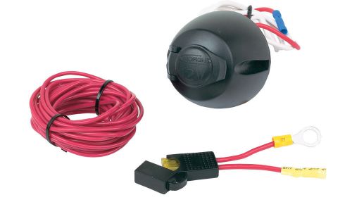 Hopkins towing solution 55115 12-volt power socket w/17 ft. power fuse/assembly