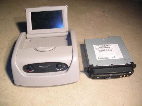 Mopar 02 - 07 chrysler town &amp; country grand caravan factory dvd player &amp; monitor