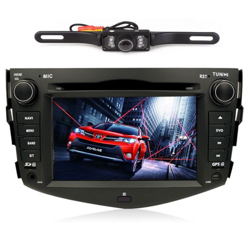 7" toyota rav4 2006-2012 car in dash stereo gps navi bluetooth ipod 3g radio+cam