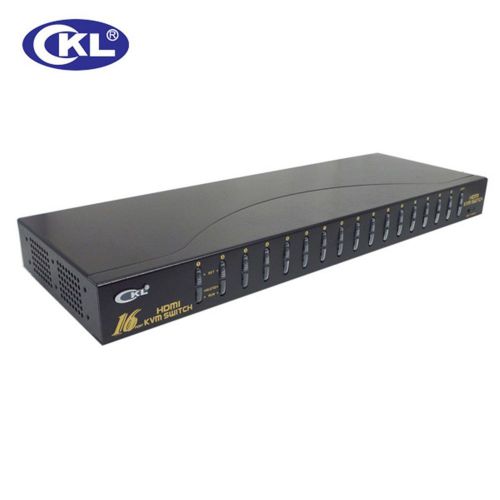 Sell 16 Port HDMI KVM Switch Supports Windows, Linux, MacOS9/OSX, Sun Micro systems in shenzhen