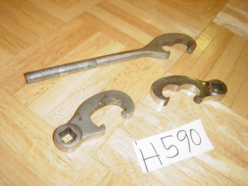 Sell SNAP ON TOOLS 3 PIECE TIE ROD ADJUSTMENT TOOL WRENCHES in Saint