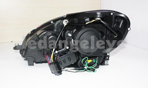 For Mercedes-Benz W204 C180 C200 C260 LED Head Light 2007-2011 year Black Color, US $649.99, image 11