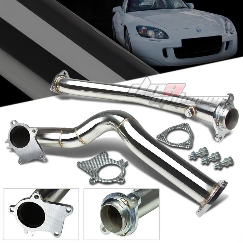 00-09 honda s2000 ap1/ap2 f20c stainless steel racing downpipe down pipe exhaust