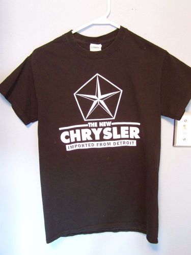 Men's small chrysler imported from detroit t-shirt