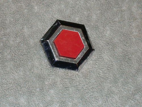 1955-6  packard clipper trunk lock cover. nos.