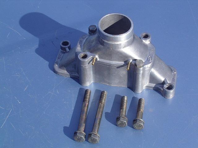 Nice 377-447 rotax single carburetor intake manifold w oil injection provisions