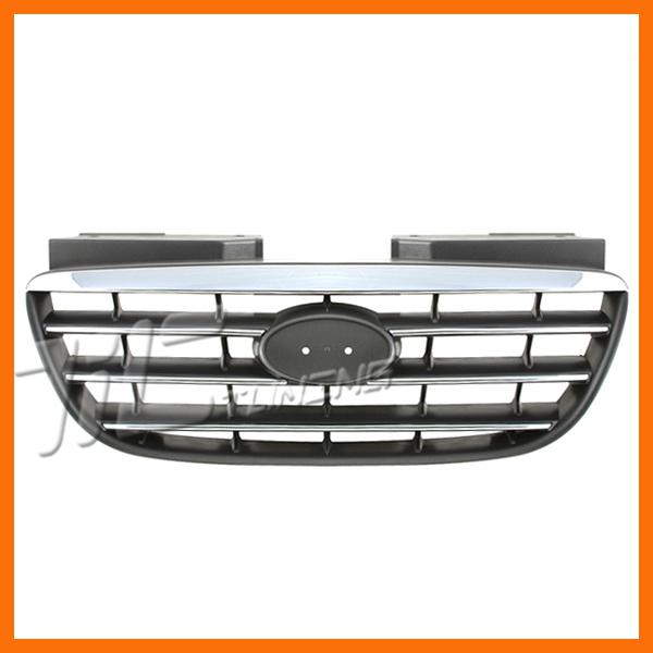 Fits 07-09 hyundai elantra gls se limited front plastic grille body assembly