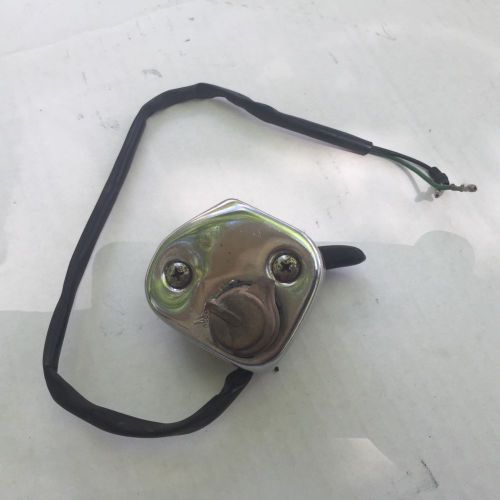 83' honda atc70 atc-70 3-wheeler / oem thumb throttle assembly with kill switch