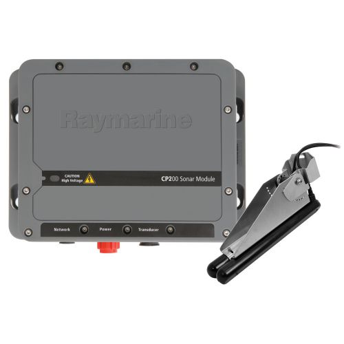 Raymarine cp200 chirp sidevision sonar module cpt-200 ducer e70257