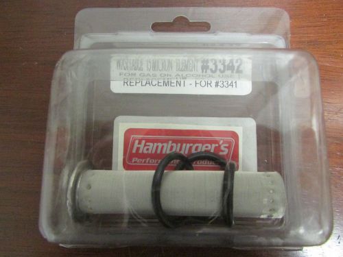 Hamburger's hamburgers 3342 15 micron washable element filter gas or alcohol