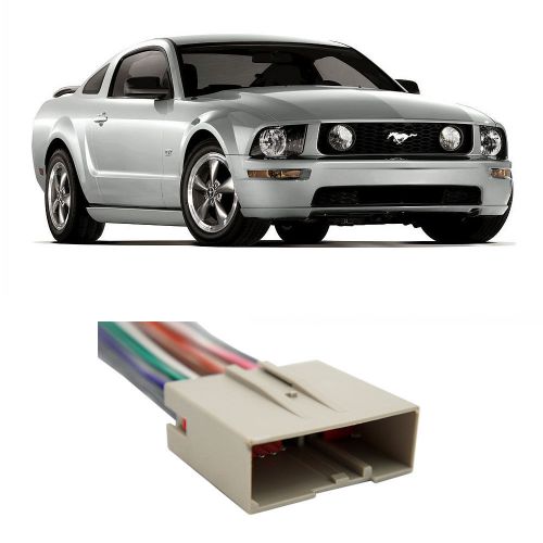 Ford mustang 2005-2007 factory stereo to aftermarket radio harness adapter
