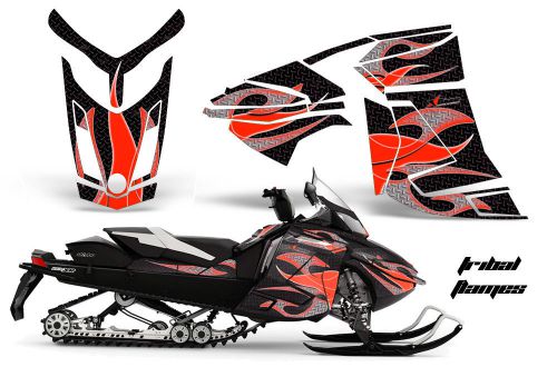 Amr racing ski doo rev-xr gsx summit kit snowmobile sled decal wrap 2013 tflames