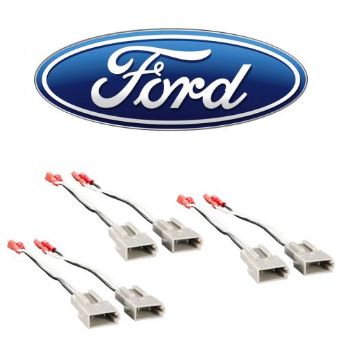 Fits ford ltd 1989-1991 factory speaker replacement connector harness package