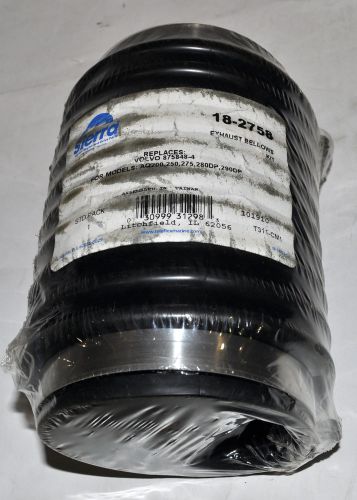 Oem sierra exhaust bellows kit 18-2758 replaces volvo penta 875848-4