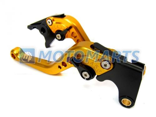 Pro short brake clutch levers for kawasaki zr750 zephyr 91-93 z750 04 05 06 sby