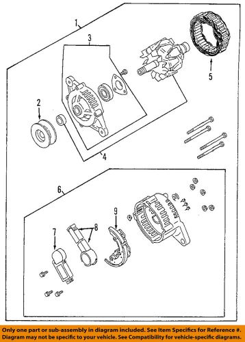 Honda oem 1998 passport-voltage regulator 8971369470