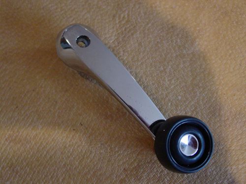 Vintage 1980's mopar chrysler dodge plymouth window crank handle chrome 4480647