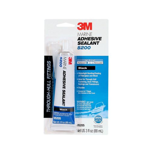 3m™ marine adhesive/sealant 5200, 05205, 3 oz, black