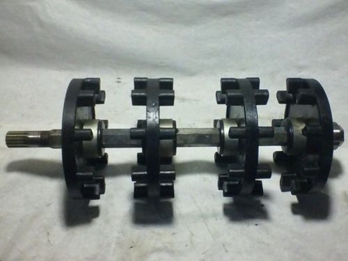 1993 yamaha exciter ii 570 track drive, driver axle shaft, driveshaft cogs 92 93