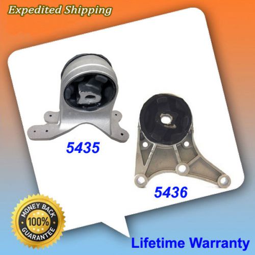 07-12 fits chevrolet malibu / pontiac g6 /saturn aura 3.6l trans.mount 2pcs m989