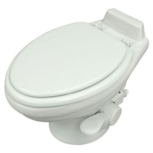 Dometic 302321621 320 series low profile rv toilet white