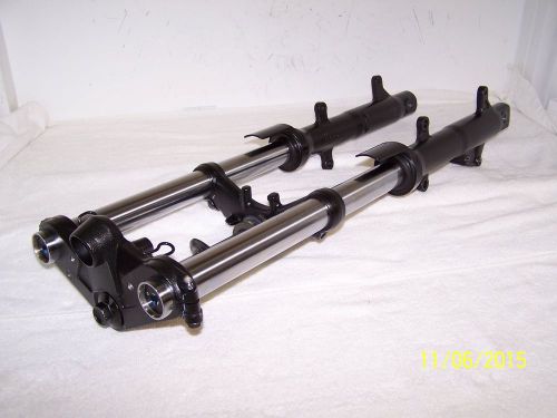 Kawasaki ninja 250 / ex 250 forks and triples / straight / nice!  / 2008-2012