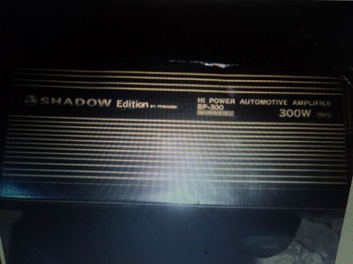 2 big power 300 wattbridgeable old school amp with sub out,new in box