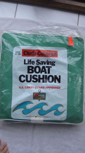 Vtg kmart life saving boat cushion nos nip 1970's