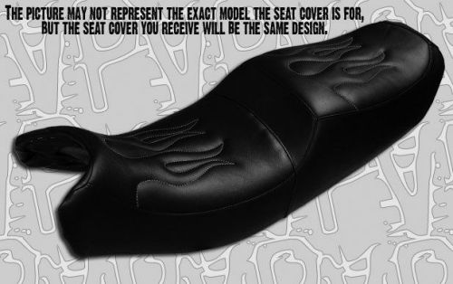 Honda vf 200f interceptor 1985  emb. flame mgh  seat cover #emb8528 stw538