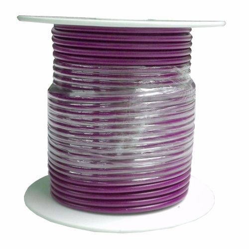 16 gauge purple primary wire 100 foot spool : meets sae j1128 gpt specifications