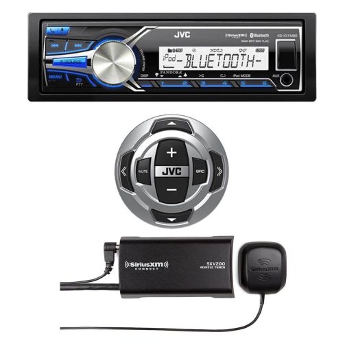 Sell JVC Marine Bluetooth USB KDX33MBS Radio, JVC Wired Remote, Sirius