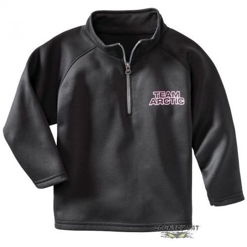 Arctic cat youth team arctic 1/4 zip performance sweatshirt – pink - 5263-41_