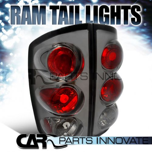 Dodge 02-06 ram 1500/2500/3500 tail lights rear brake lamp altezza smoke