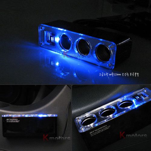 Sell NEW JINGARO Power Port 1 USB 3 Car Multi Socket Splitter 12V 24V in Korea, South, Korea