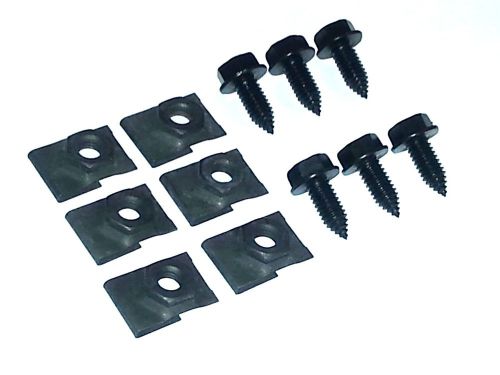 70 71 72 chevy chevelle malibu inner fender wheel well bolt j nut hardware kit