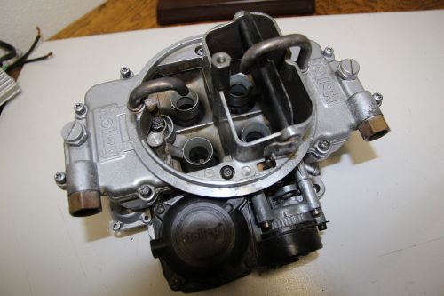 Holley marine  4 barrel double pumper  carb 12r10554b from mastercraft pro190