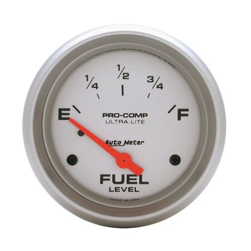 Auto meter 4417 ultra-lite; electric fuel level gauge