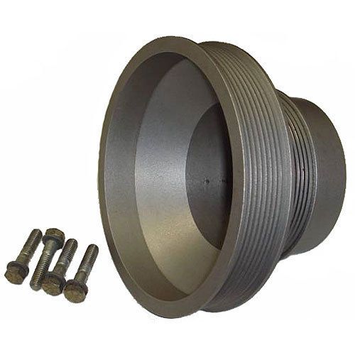 Vortech 4fa018-022 crank pulley 6.87 diameter 4.75 accessory drive 8-rib