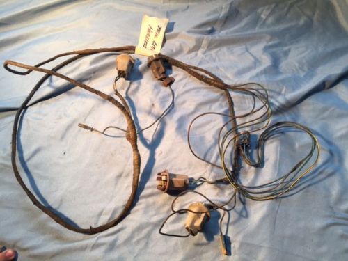 1961 1962 1963 1964 impala ss convertible trunk light and tail light harnesses