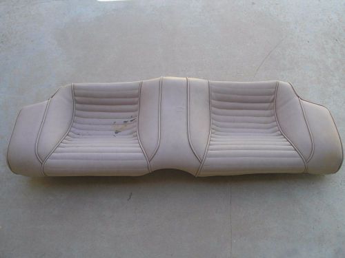 Alfa romeo 1972-74 gtv 2000 used tan vinyl rear seat bottom section